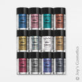 12 NYX Glitter Powder Face & Body Pigment "12 Color Full Set" Joy's cosmetics