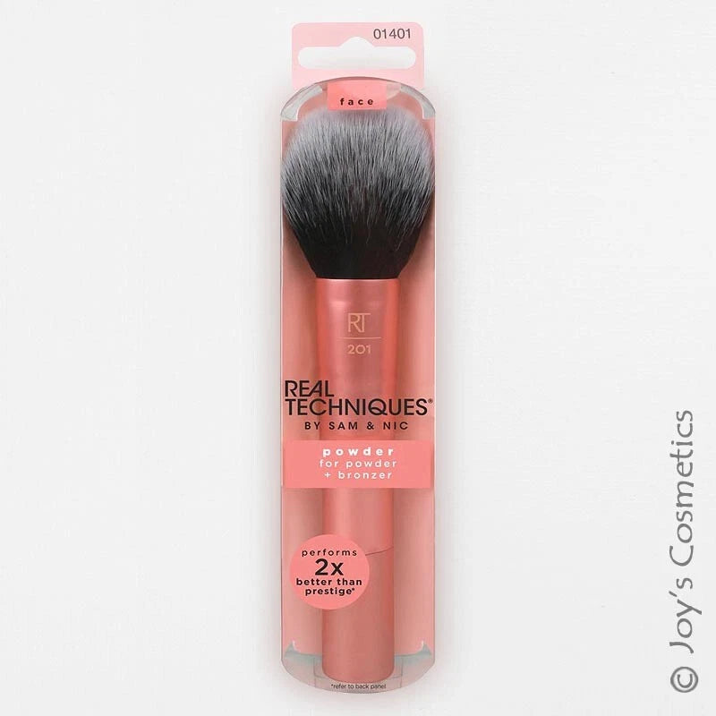 1 REAL TECHNIQUES Makeup Brush - HD Powder Brush "RT-1401" Joy's cosmetics
