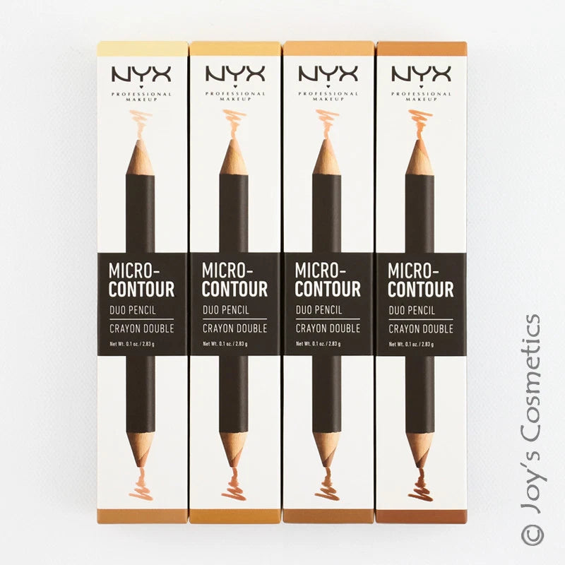 3 NYX Micro Contour Duo Pencil - MCDP "Pick Your 3 Color" Joy's cosmetics