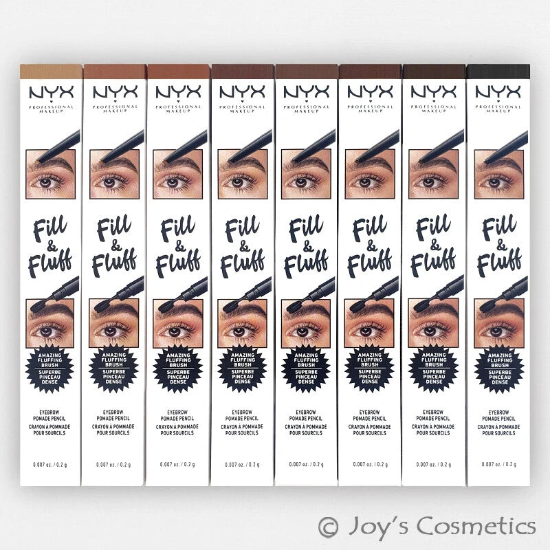 1 NYX Fill & Fluff Eyebrow Pomade Pencil "Pick Your 1 Color"  Joy's cosmetics