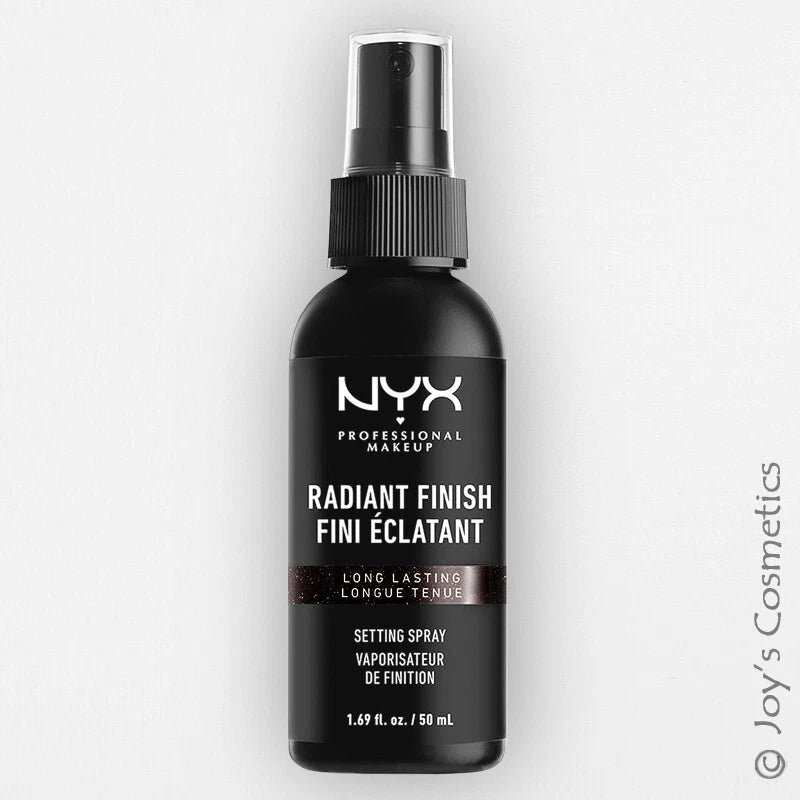 1 NYX Radiant Finish Setting Spray - Long Lasting Makeup 50 ml "MSS03" Joy's