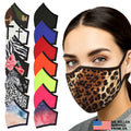 Unisex Face Mask - Washable Reusable Breathable Double Layer Soft Cotton Cloth