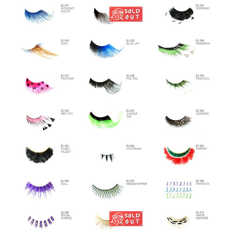 1 NYX Special Effects False Eyelashes "Pick Your 1 Type" JOY's cosmetics