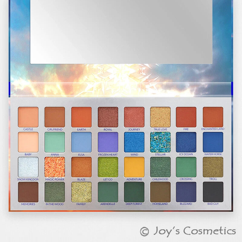 1 AMOR US Snow Queen Matte, Shimmer, Glitter Pigment Palette "AU-SQESD" Joy's