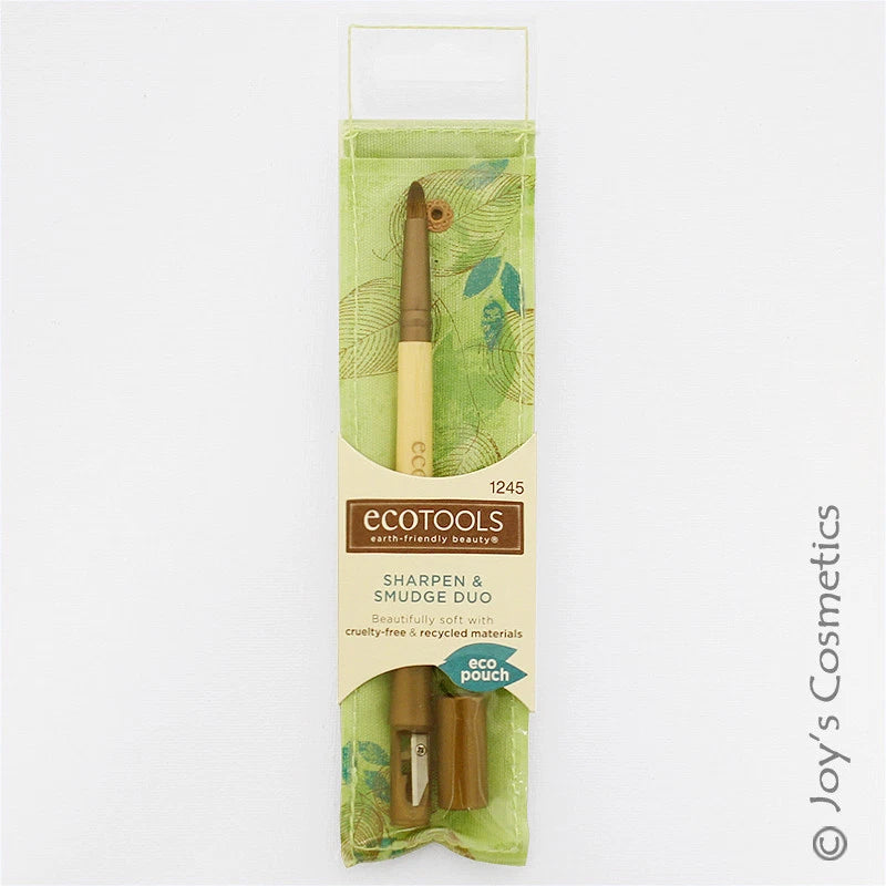 1 ECOTOOLS Makeup Brush - Sharpen & Smudge Duo "ET-1245" Joy's cosmetics