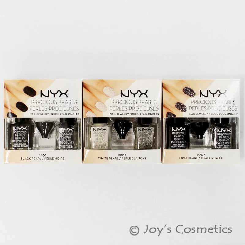 1 NYX Precious Pearls Nail Art Polish Set "Pick Your 1 Color" Joy's cosmetics