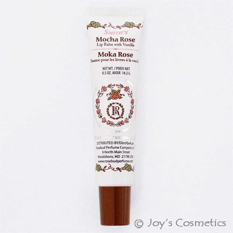 1 ROSEBUD Smith's Mocha Rose Lip Balm Tube 0.5 oz "RB - MRLBT" Joy's cosmetics