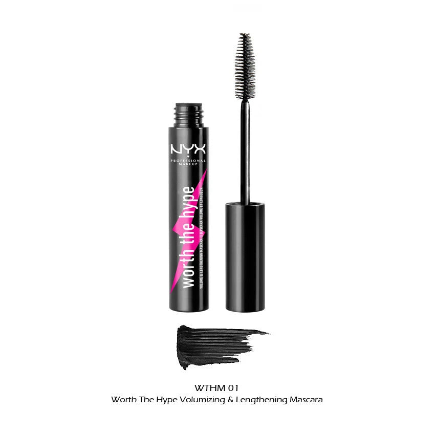 1 NYX Worth The Hype Mascara Volumizing & Lengthening "WTHM01" Joy's cosmetics