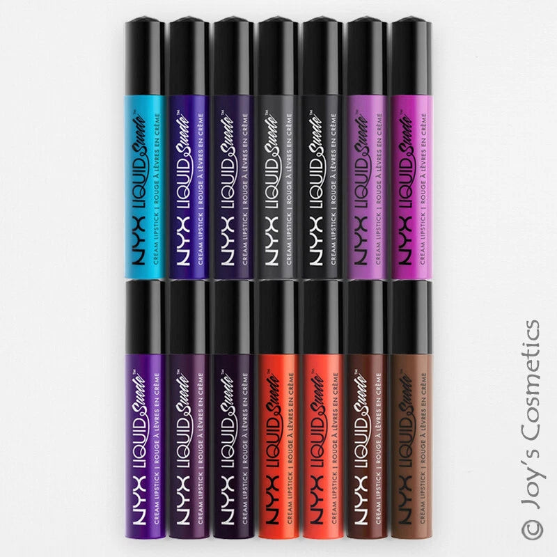 1 NYX Liquid Suede Cream Lipstick - 5 Piece Set Full Size LSCL "Pick Your 1 Set"