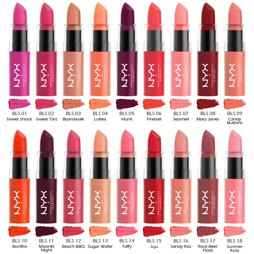 1 NYX Butter Lipstick - Satin Finish "Pick Your 1 Color" Joy's cosmetics