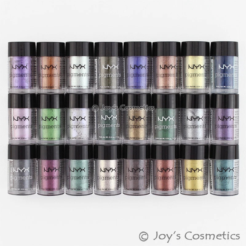 6 NYX Pigments Eye shadow Powder - PIG "Pick Your 6 Color" Joy's cosmetics