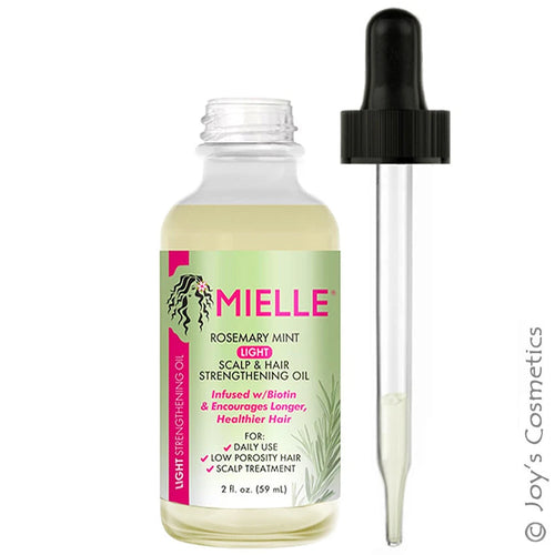1 MIELLE ORGANICS Rosemary Mint Light Scalp & Hair Strengthening Oil "MI-RMLSHO"