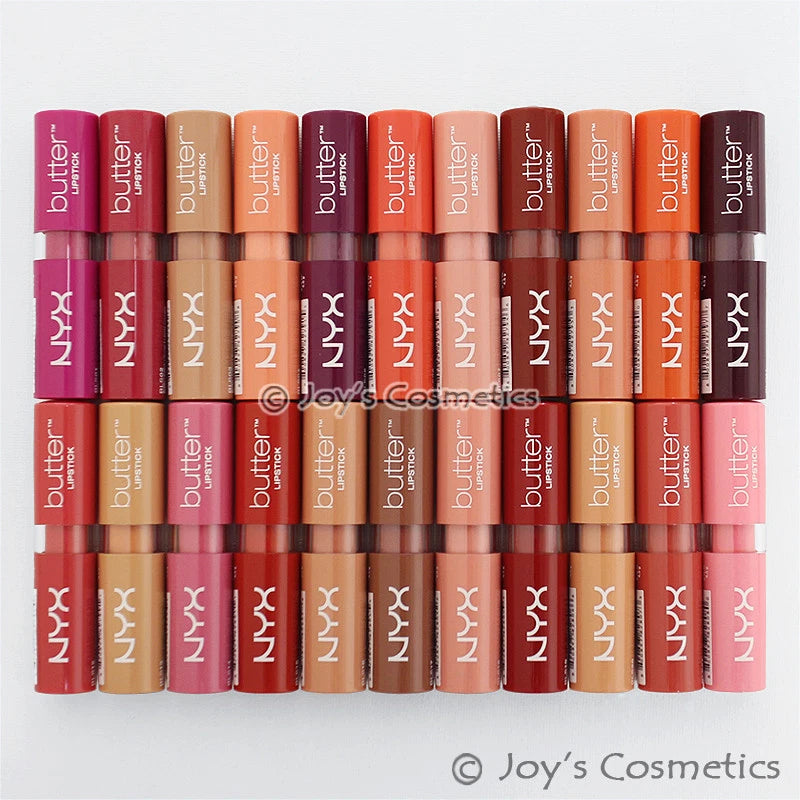 22 NYX Butter Lipstick - BLS " Full Set " Joy's cosmetics