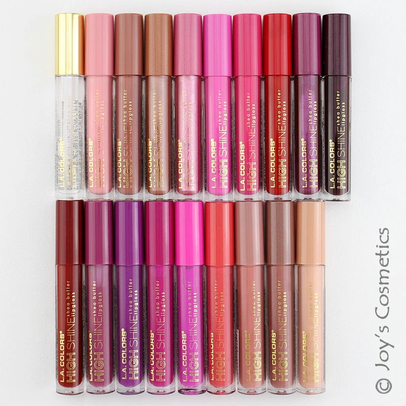 1 LA COLORS High Shine Lipgloss Shea Butter - CLG "Pick Your 1 Color" Joy's