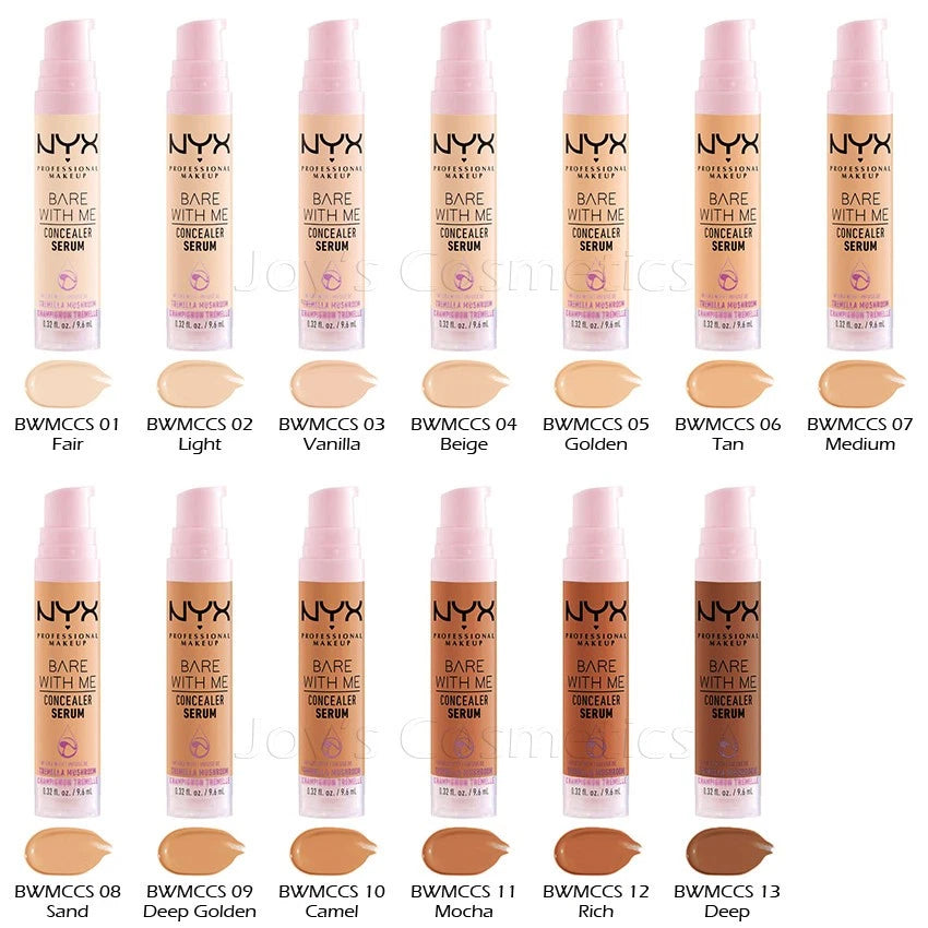 1 NYX Bare With Me Concealer Serum - BWMCCS "Pick Your 1 Color"Joy's cosmetics