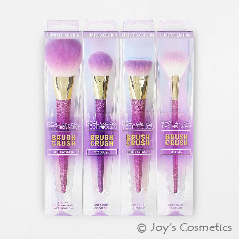 1 REAL TECHNIQUES Limited Edition Brush Crush "Pick Your 1 Type"Joy's cosmetics